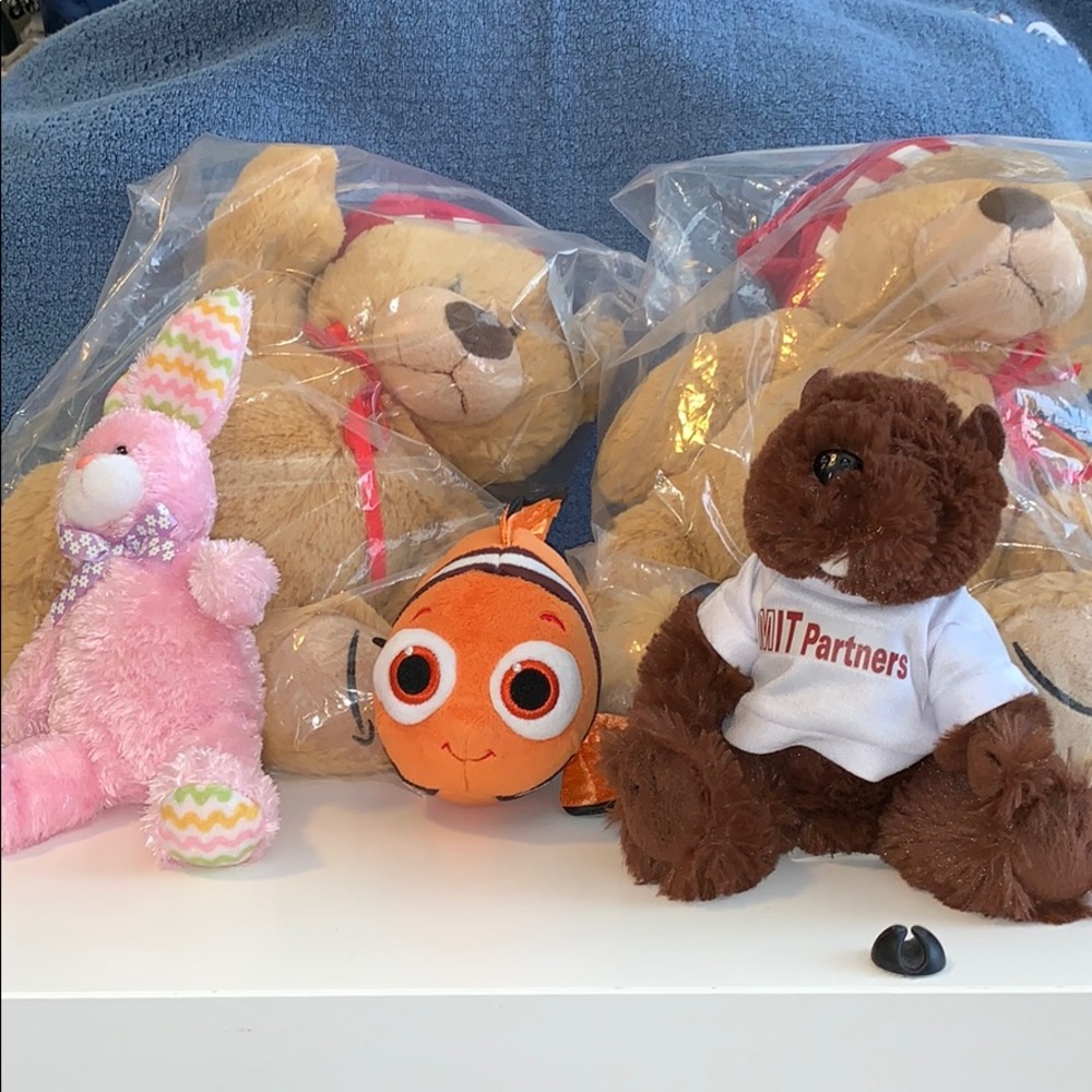 Stuffed animal toys. Open to offers.